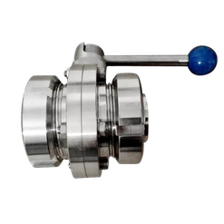 SS Union Butterfly Valve