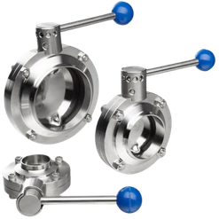 Waldable Butterfly Valve