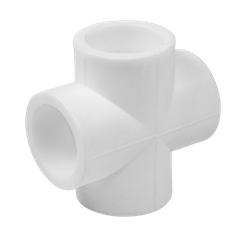 UPVC Cross Tee Plumbing Pipe Fittings Manufacturer in India
