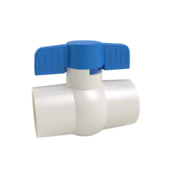 UPVC Short Handle Ball Valve Plumbing Pipe Fittings Manufacturer in India